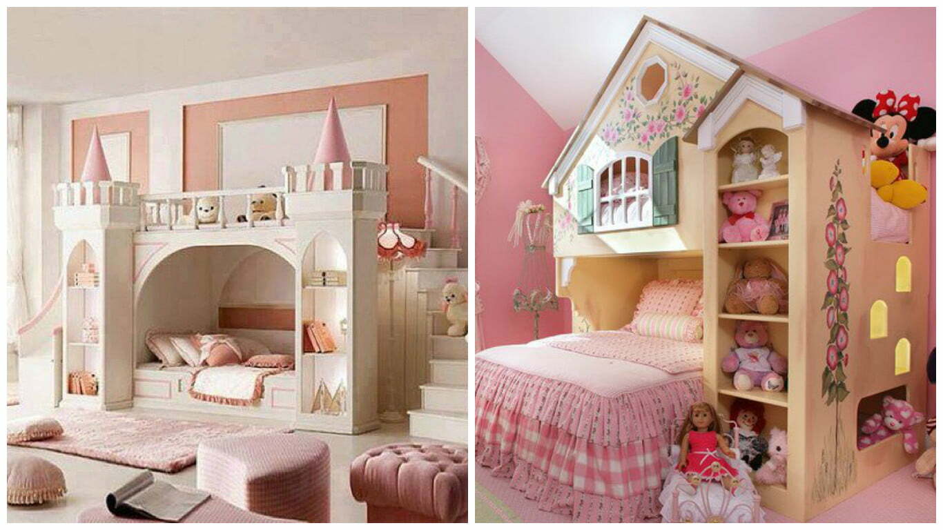 Prenses Temalı 15 Sevimli Yatak Odası Tasarımı Ev Düzenleme
