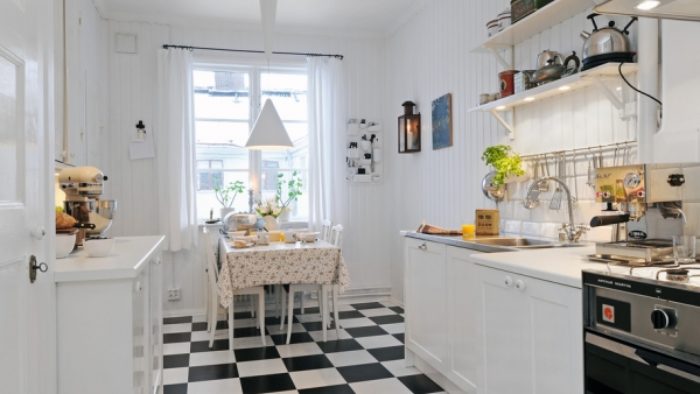 İsveç’ten Güzel Beyaz Mutfak Modelleri