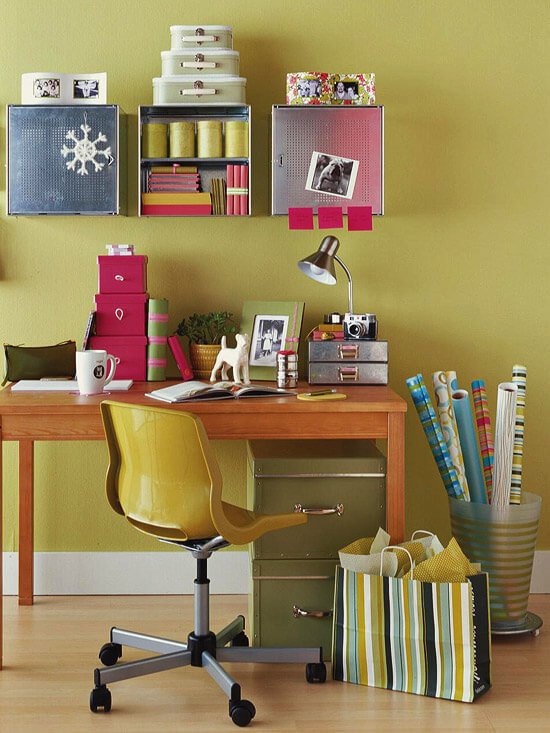 Ucuz Yollu Evde Ofis Depolama Ev Düzenleme